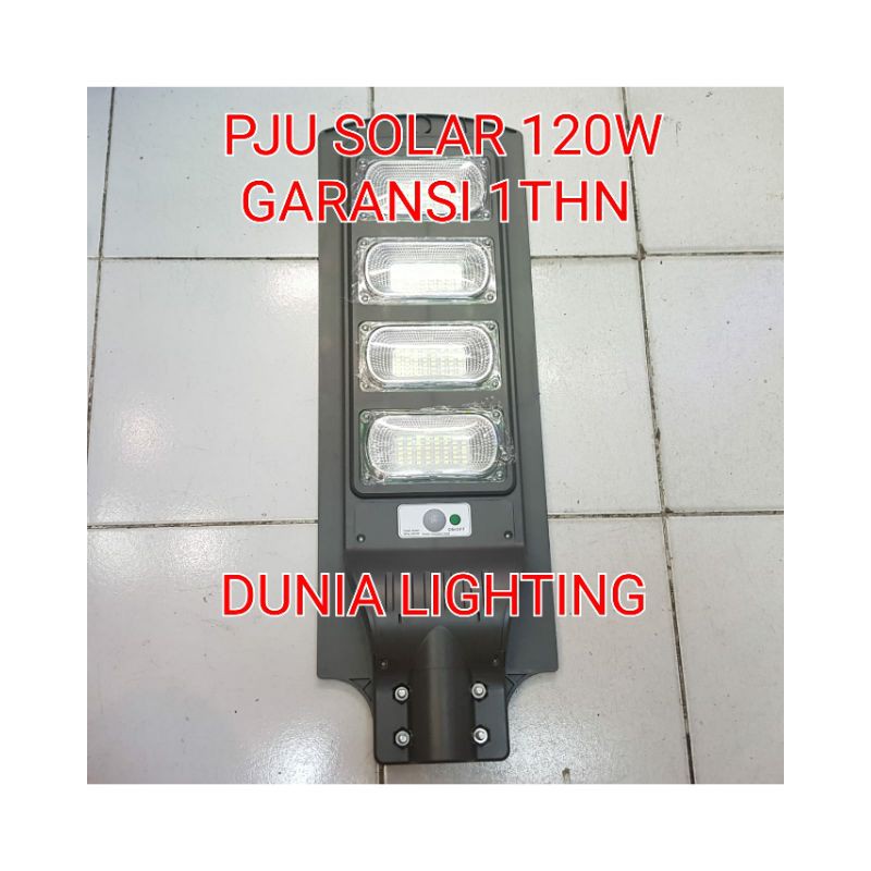 LAMPU JALAN SURYA 120W PJU SOLAR 120WATT 120 WATT