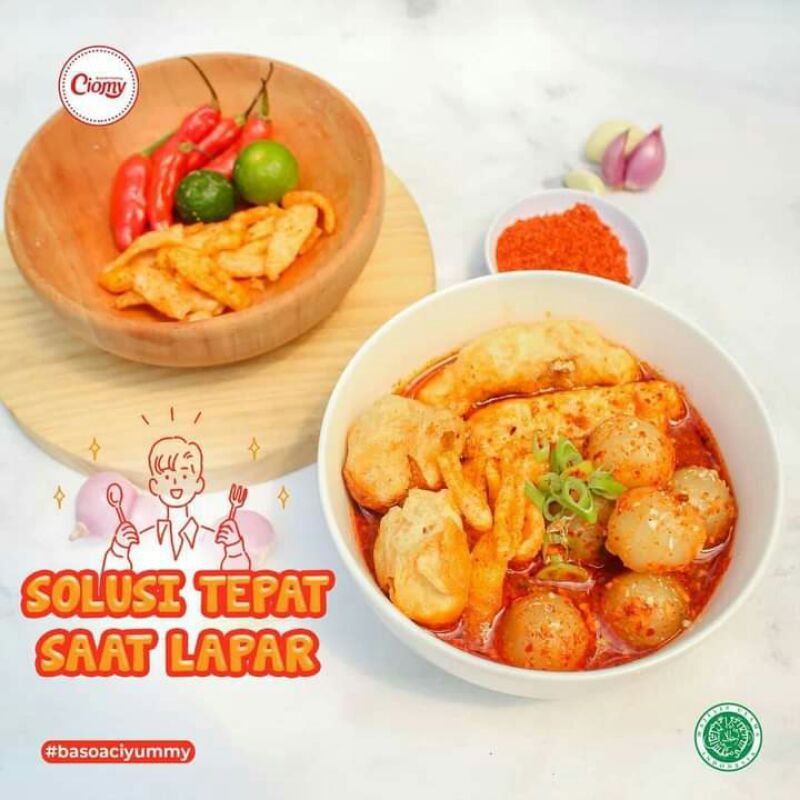TERLARIS / CIOMY BASO ACI ASLI GARUT / SEHAT HALAL