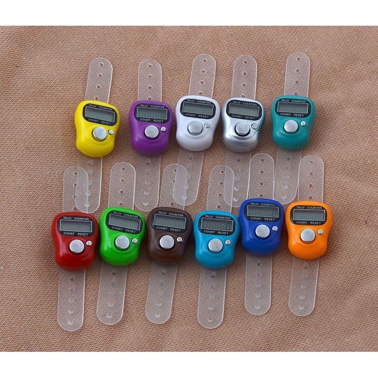 Tasbih Digital Mini LED Finger Counter Tasbeh Dzikir Praktis Alat Hitung Mini Tally Counter