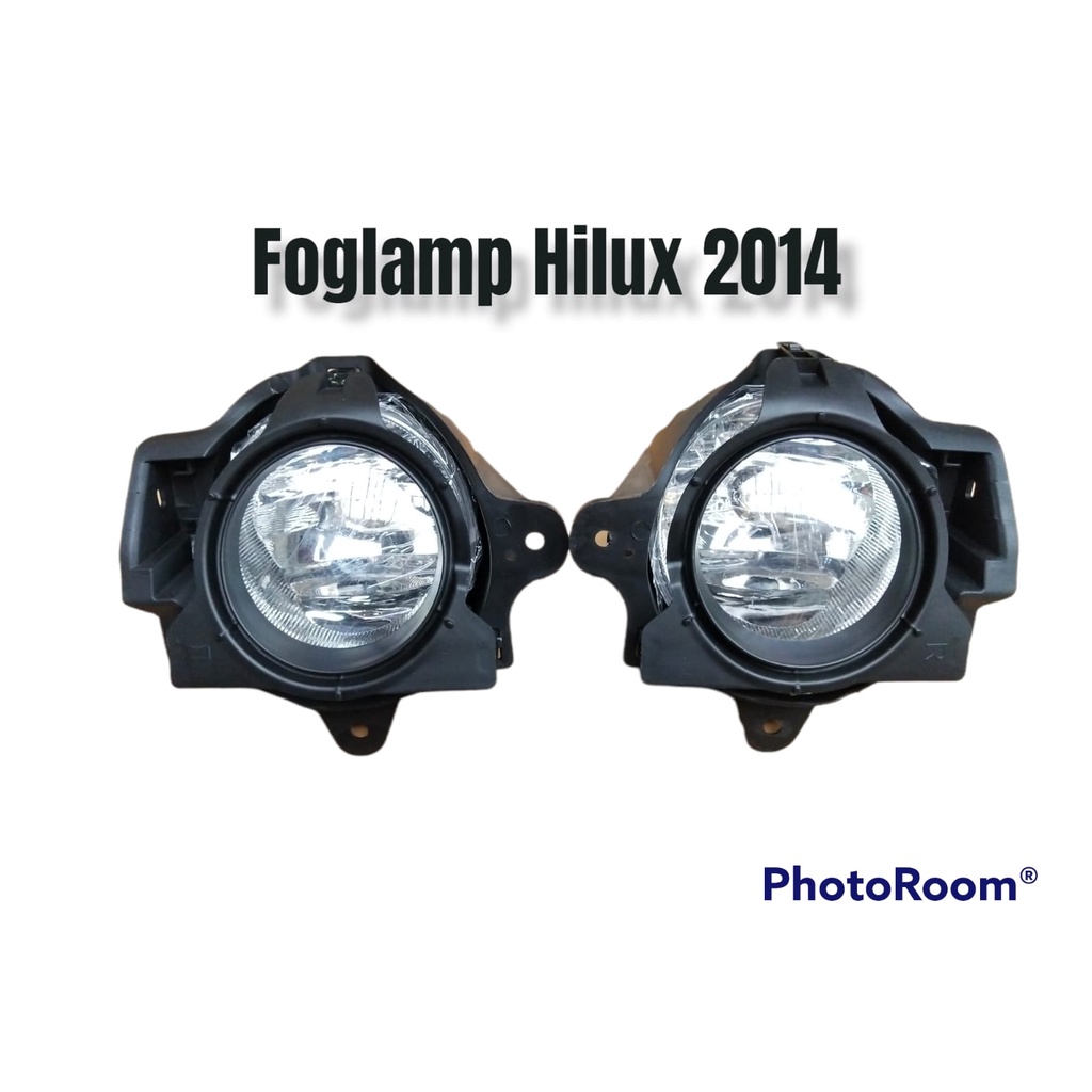 Fog Lamp Lampu Kabut Foglamp Hilux REVO Mobil Toyota Komplit Kabel Set