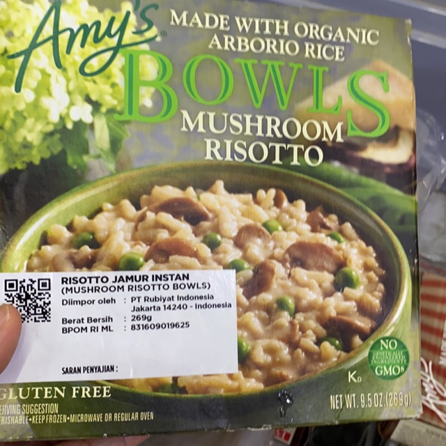 Amy’s Bowls Mushroom Risotto 269g