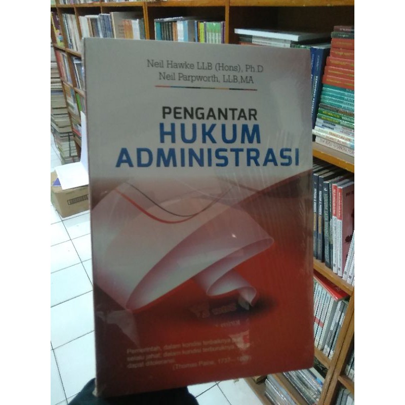 

BUKU PENGANTAR HUKUM ADMINISTRASI: NIEL NAWAKA