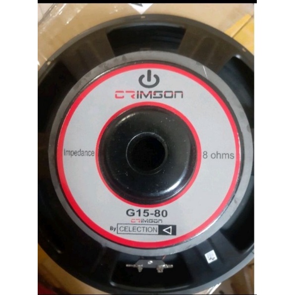 komponen speaker 15 inch celection G15-80 crimson 15" original