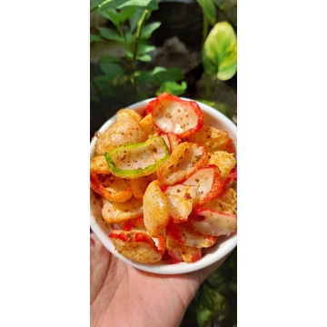 

seblak kencur/krupuk bantet/banget warnawarni