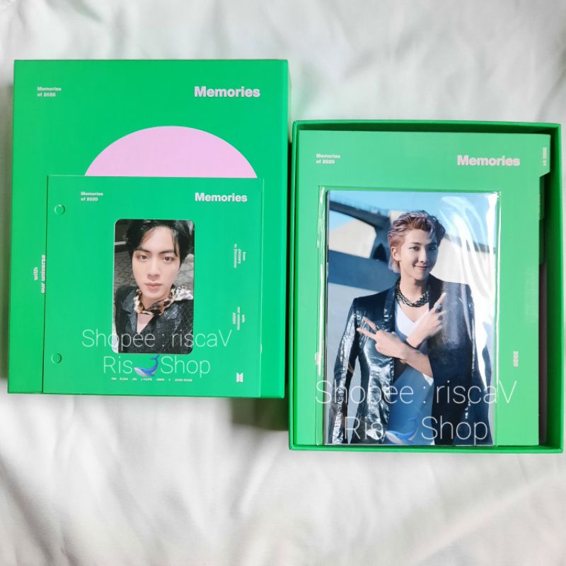 Official BTS Memories of 2020 Fullset PC Seokjin Memo20 Jin Photocard