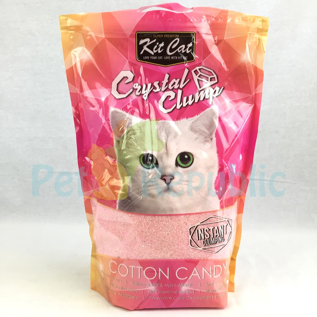 

Pet Republic Pasir Kucing Kristal KITCAT Crystal Cat Litter with Scent 1,8kg