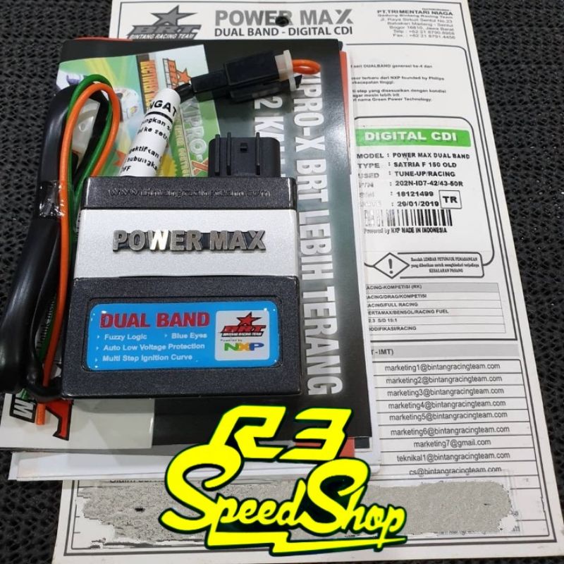 CDI Racing BRT Satria FU Lama Old CBU CKD 2004 - 2011 DB Dual Band TR Tune Up Racing