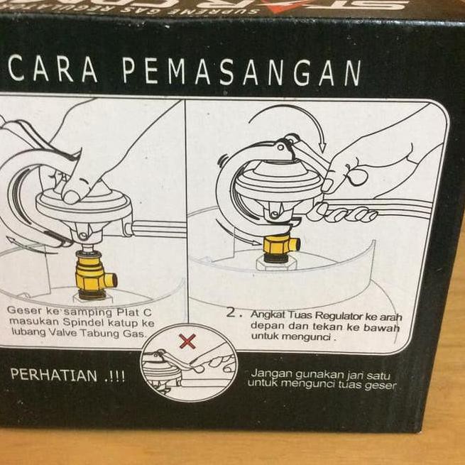 Terkini Gny Regulator Gas Star Cam Sc 23s Tekanan Rendah Non Meter Starcam Sc23s Pasti Murah Shopee Indonesia