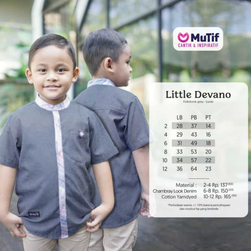 Mutif Sarimbit Armella Folkstone Grey Mutif Armella Mutif Man Devano Little Mutif Armella Little Mutif Devano Baju Muslim Gamis Sarimbit Keluarga Family Series Lebaran Terbaru Ori Set