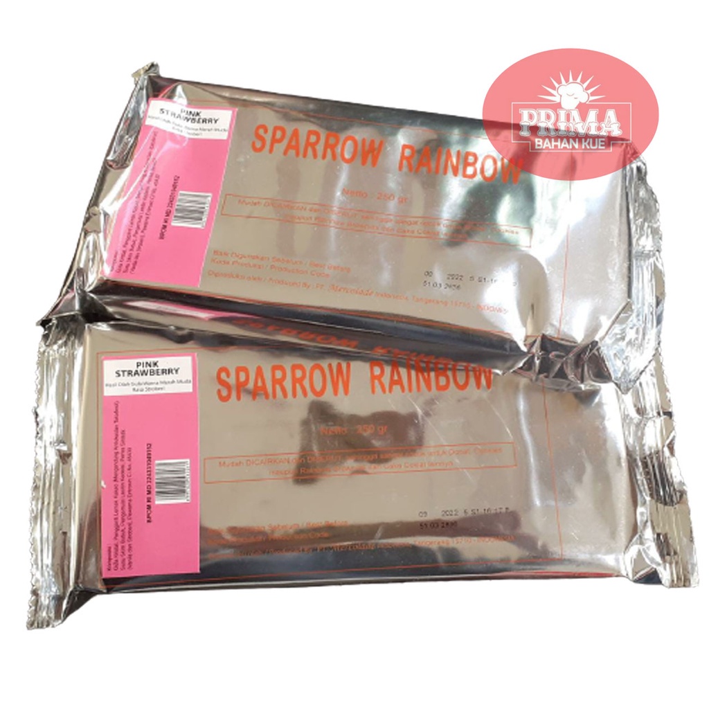 

COKLAT BLOK SPARROW (PINK STRAWBERRY) 250 GR