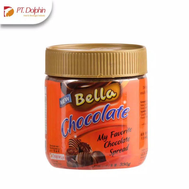 Bella spread choco cashew / chese 330 gram