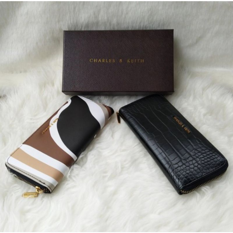 Dompet Wanita CK Charles & Keith Long Wallet Original Import New