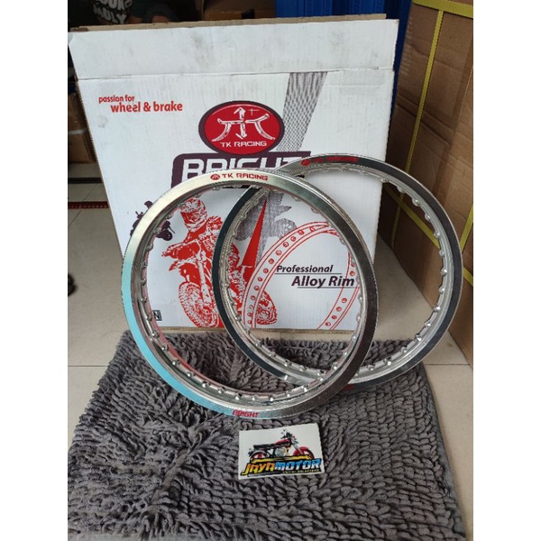 Velg Pelek TK Japan Bright ring 14 Ukuran lebar 160 215 hole 36 cocok untuk all tipe metik