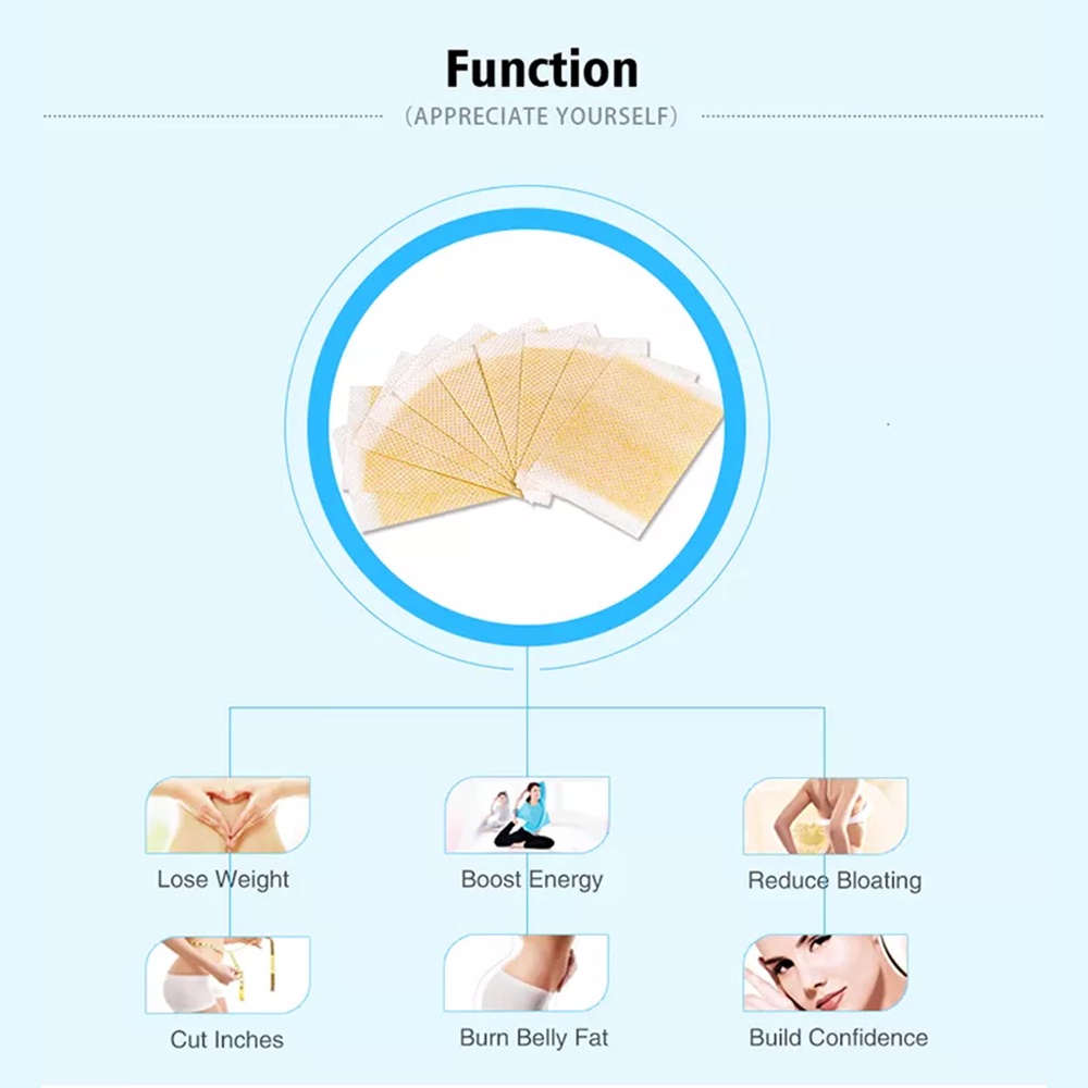 INA Slim Patch Slimming Paster Koyo Pelangsing Pembakar Lemak