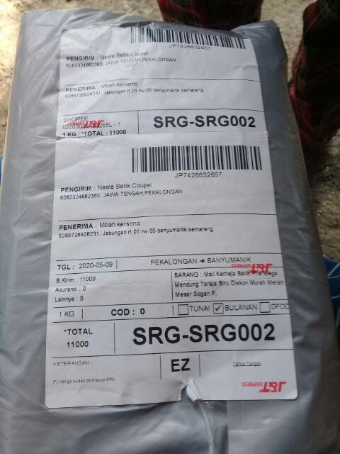 Mall Kemeja Batik Pria Mega Mendung Toraja Biru Diskon Murah Merah Mesar Sogan Prada Grosir Hrb026