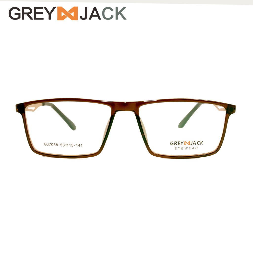

Grey Jack Frame Kacamata Bisa untuk Minus pria dan wanita 7038