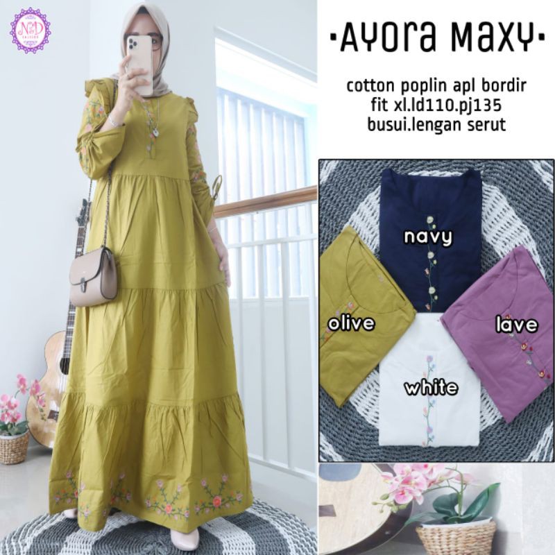 Ayora Maxy by N&B/Gamis murah