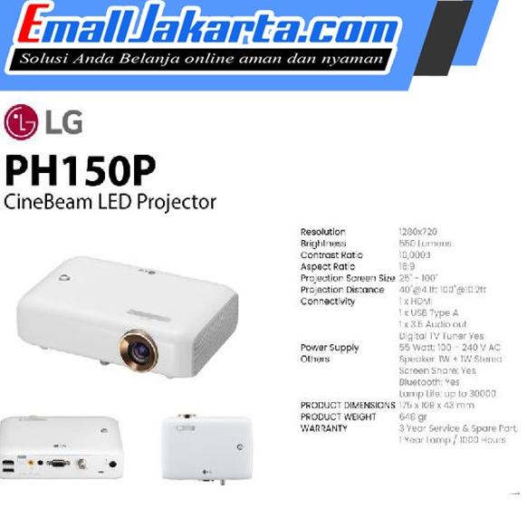 Mini Led Projector Lg Ph510P Proyektor Ph510Pg Beam 550 Lumens