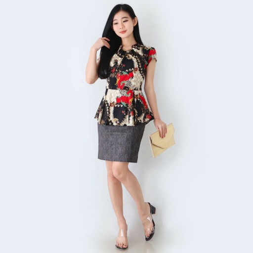 Dress Batik Wanita  New Arrival 015