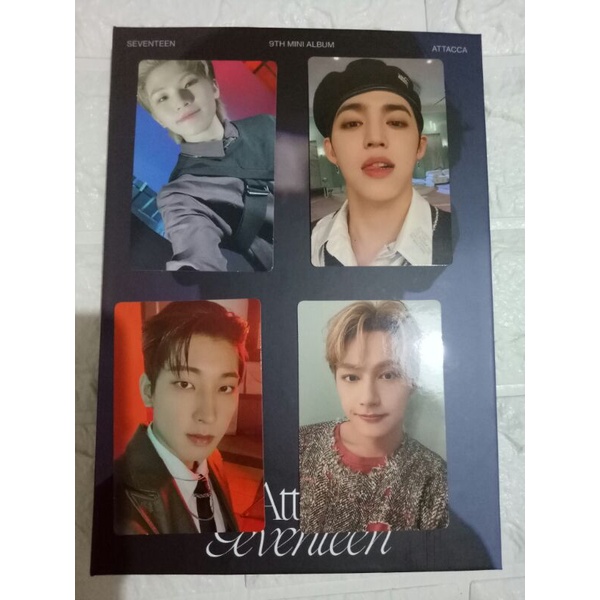 Ready Sale Murah Photocard Seventeen Attaca Carat Ver Wonwoo Scoups jun