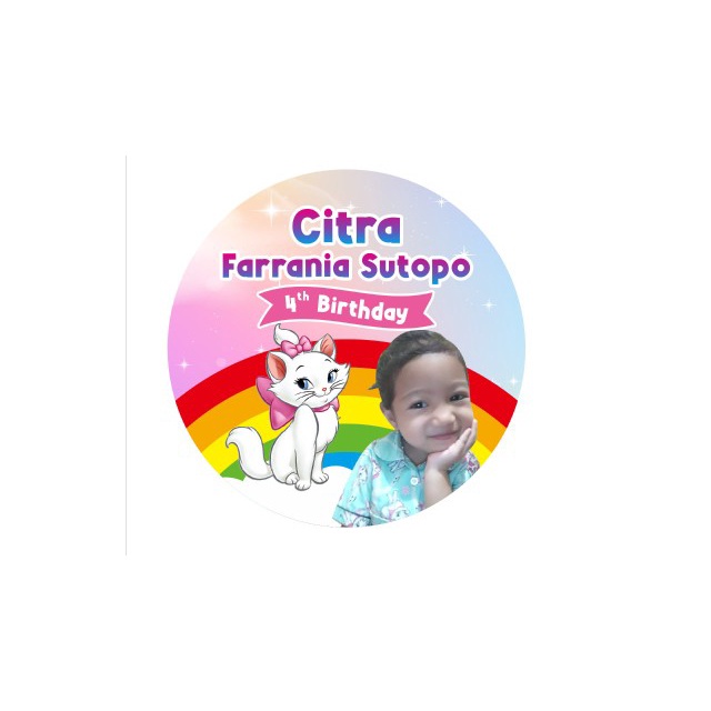 

Label Stiker Ultah / Stiker Nasi Kotak / Stiker Aqiqahan / Sticker Bento custom murah