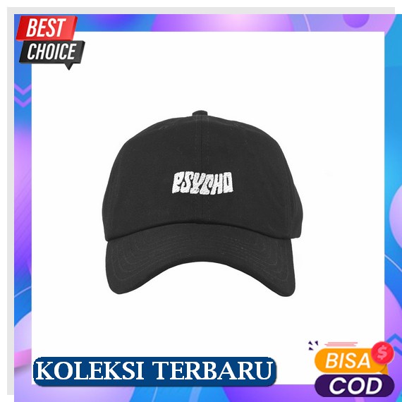 Topi Bisbol/Topi Distro Trend Bordir Berkualitas Impor Topi Polo Caps Label Kaktus Simple Dan Mewah 