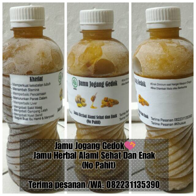 

Jamu asam manis JOGANG GEDOK