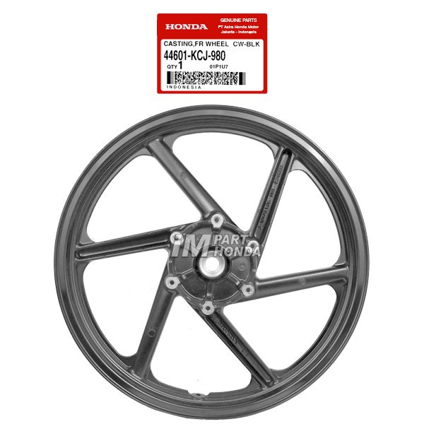 SALE! 44601-KCJ-980 Velg Racing Depan Tiger Lama Tiger 2000 Hitam ORIGINAL