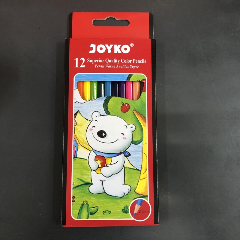 

PENSIL WARNA JOYKO 12 WARNA