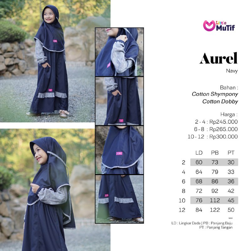 SARIMBIT MUTIF BRAVINA NAVY BRAIANO NAVY AUREL AZRIEL ORIGINAL MUTIF