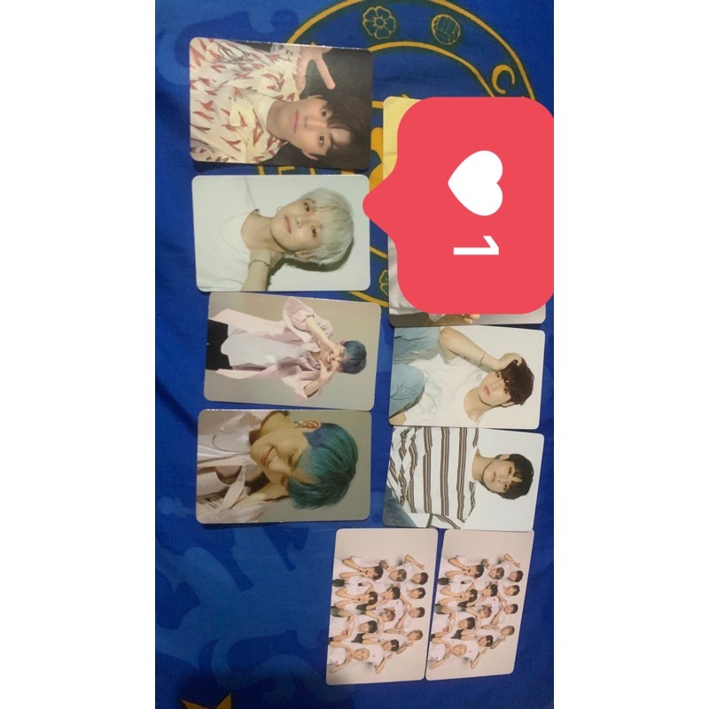 POSTCARD PHOTOCARD TREASURE DOYOUNG HYUNSUK JEONGWOO