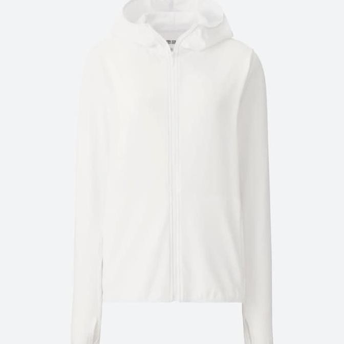 Pengiriman Cepat JAKET SWEATER UNIQLO AIRism AlRism HOODIE UV CUT MESH ORIGINAL XL ON SALE
