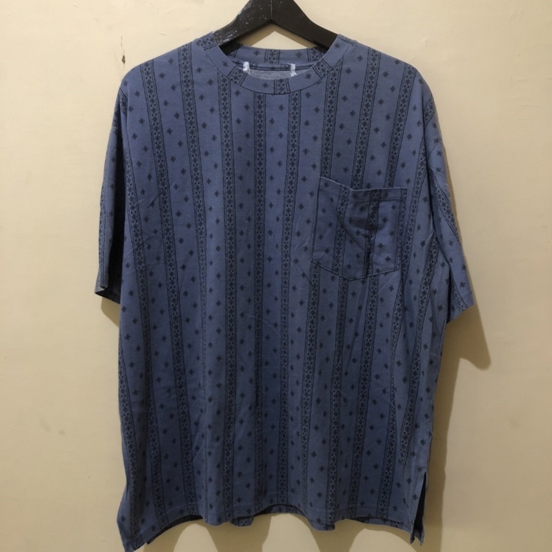 KAOS MOTIF POCKET VINTAGE SECOND