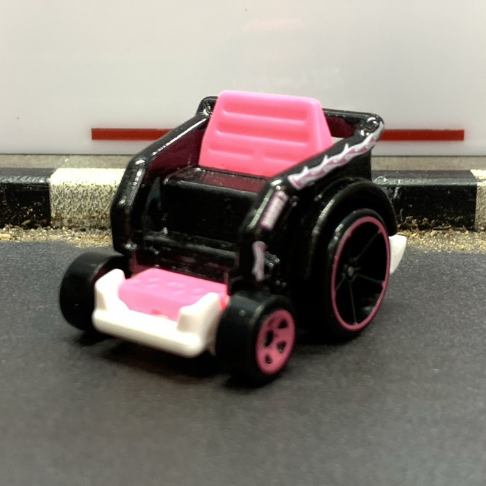 Hot Wheels Wheelie Chair Roda Pink