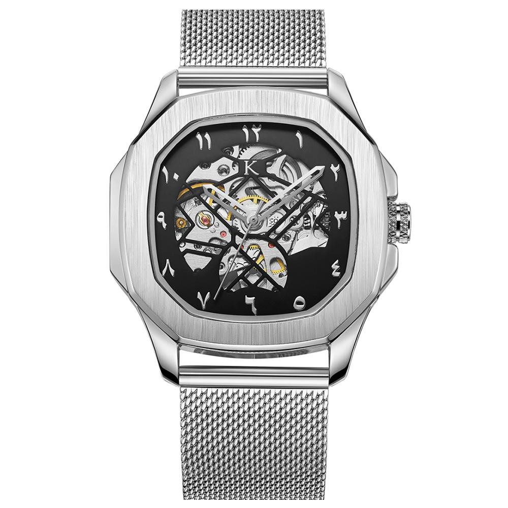 Jam Tangan Pria Klein Watches Otus Malik Silver