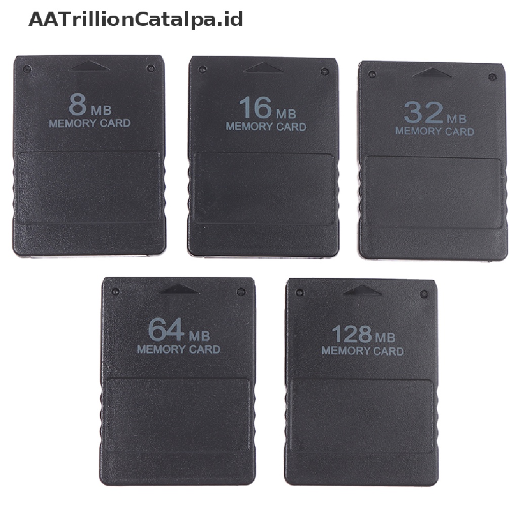 (AATrillionCatalpa) Memory Card 256MB Megabyte Untuk Konsol Game PlayStation 2