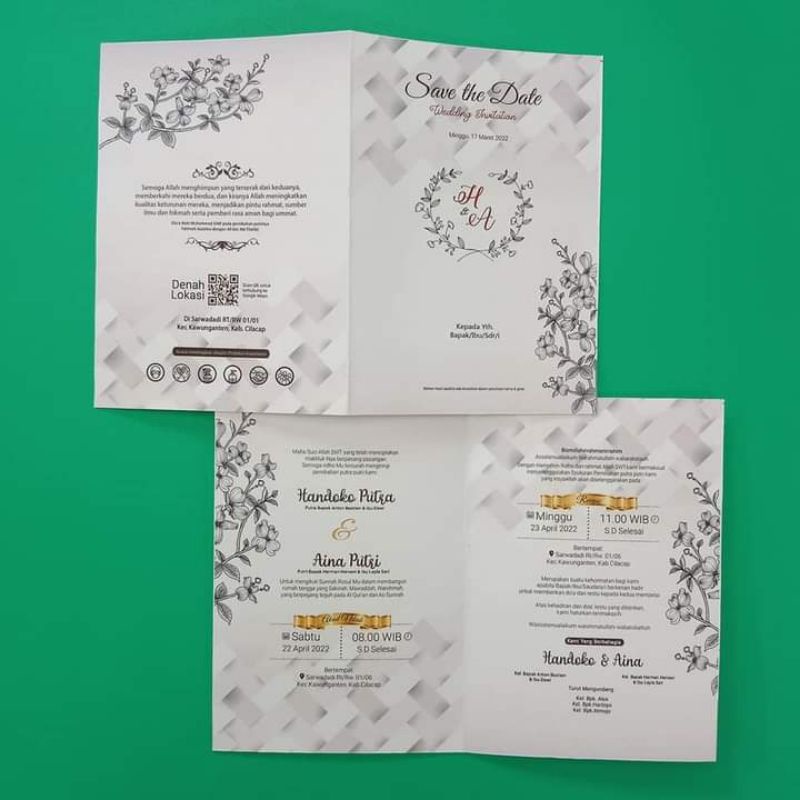 

Undangan Kertas BC