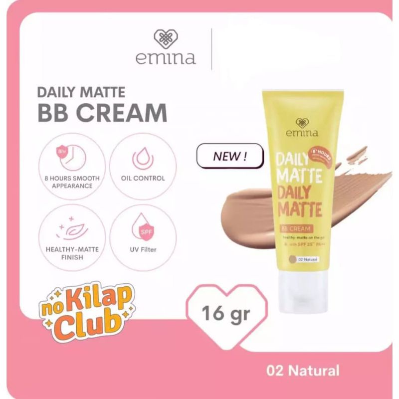 EMINAaa DAILY MATTE BB CREAM SPF 25 PA++