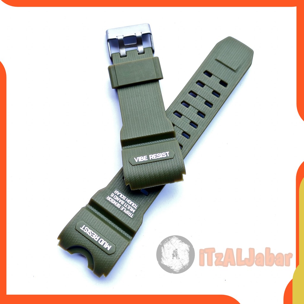 Tali jam tangan Casio GPW1059 Rubber strap Tali jam Casio GPW 1059