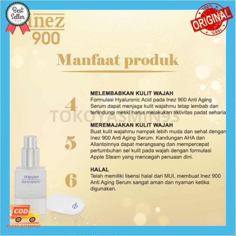 Inez 900 Anti Aging Serum Murah