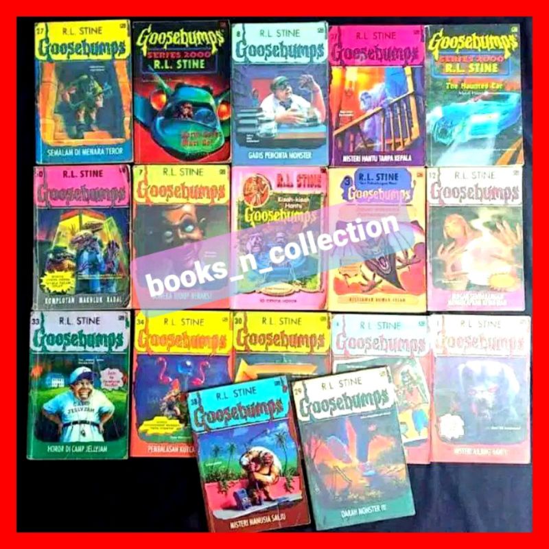 

Novel goosebumps KOMPLIT misteri rl stine goosebump HOROR cabutan