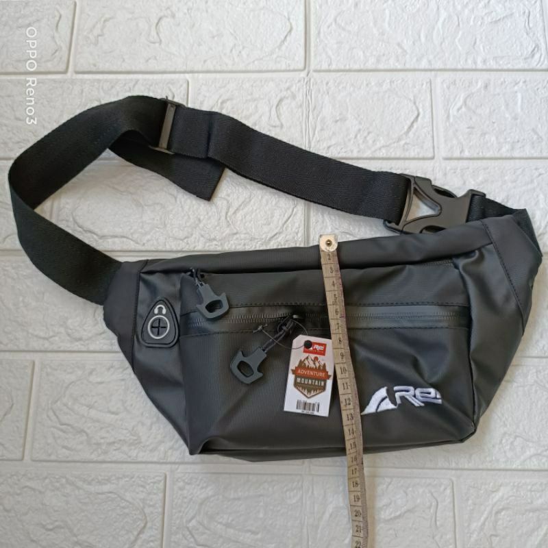 AREII TAS SELEMPANG PRIA ANTI AIR TAS PRIA WAISTBAG ANTI AIR TAS SELEMPANG ANTI AIR / WATER