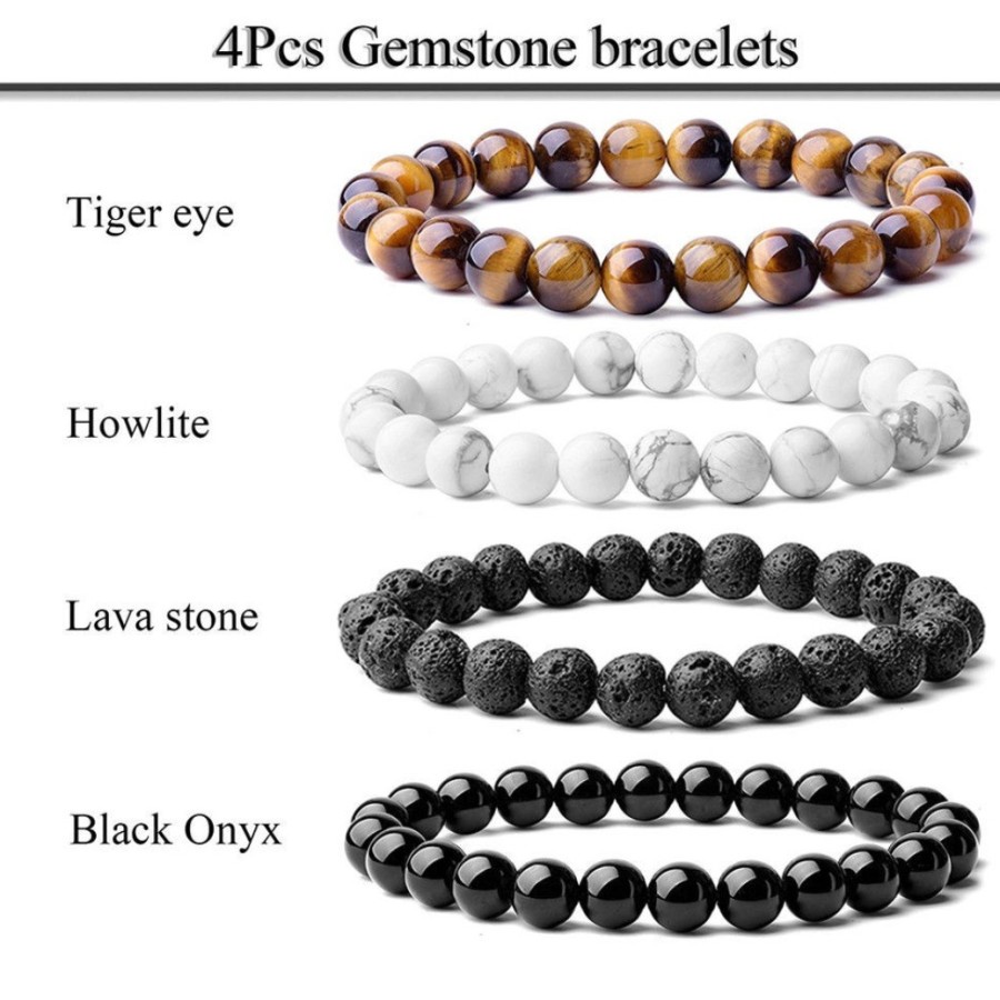 Gelang batu alam gelang batu akik gelang pria dan wanita GARANSI ASLI