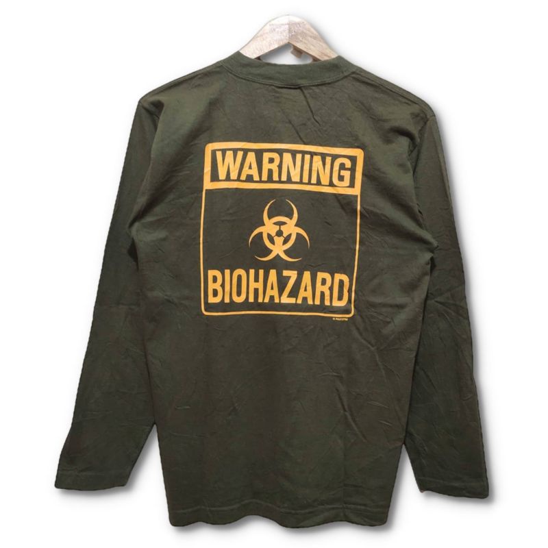 Kaos Vintage Biohazard LS