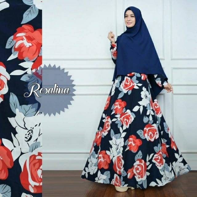 Gamis monalisa rosalina / gamis rosalina dress monalisa busui friendly