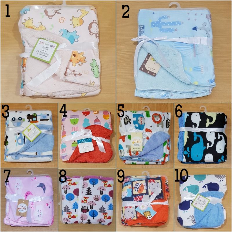 SALE Selimut bulu bayi lembut just to you double fleece import