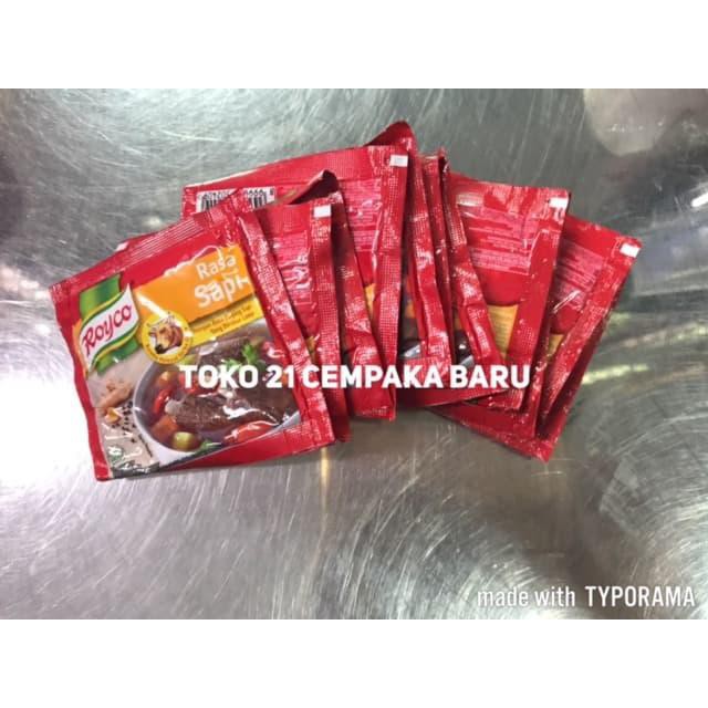 

Termurah Royco Sapi 1 Renceng Isi 12 Sachet | Penyedap Rasa Kaldu Bubuk Bumbu Termurah