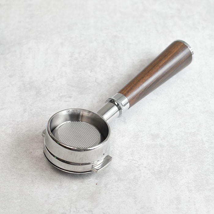 Portafilter Bottomless - Lamarzocco 58mm (Wood Handle)-2