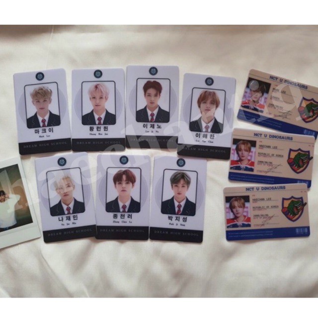 

NCT 2020 School ID Card 127 & DREAM MEMBER 2 sisi bolak balik (baca deskripsi)