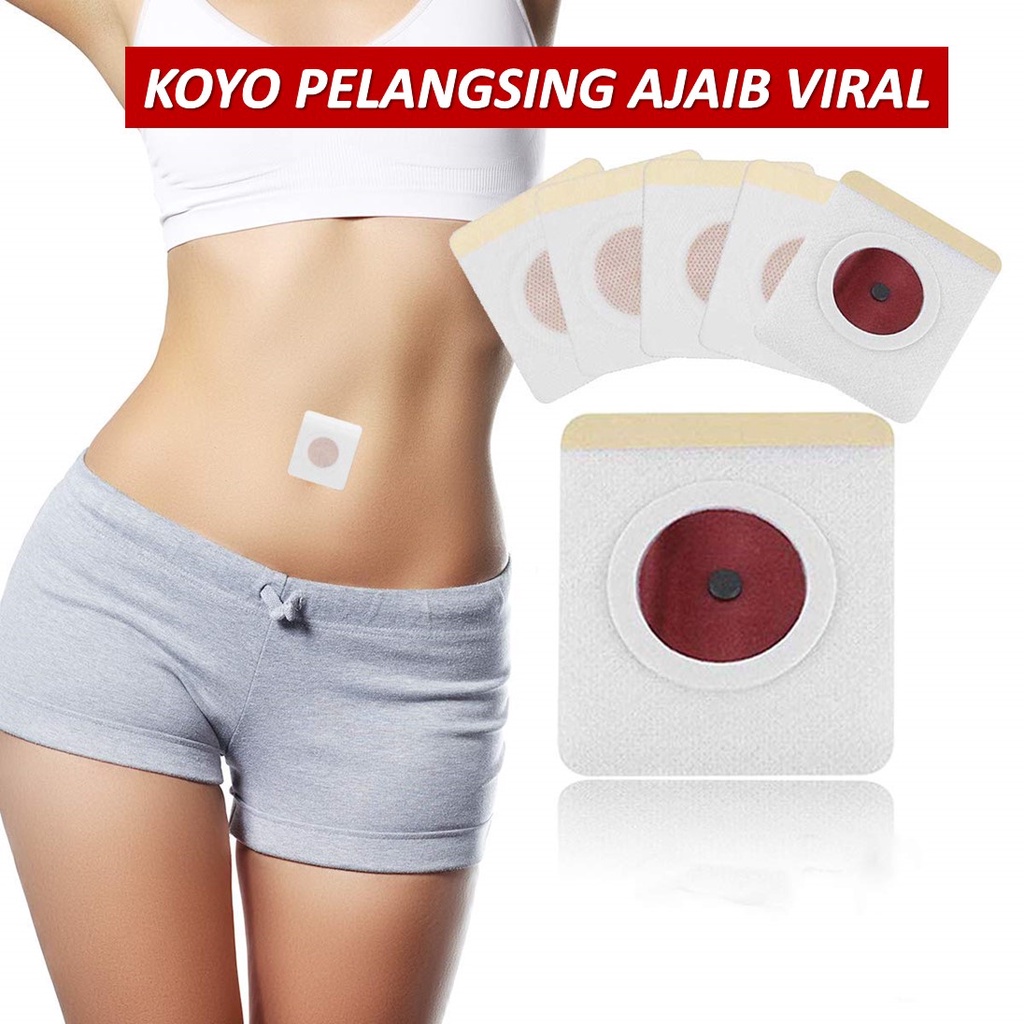 Slim Patch Koyo Pelangsing Ori / Slim Patch Original / Slim Patch Viral Tiktok 1 Pcs